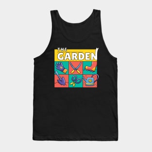 Garden gardening plants flowers tool park Tank Top